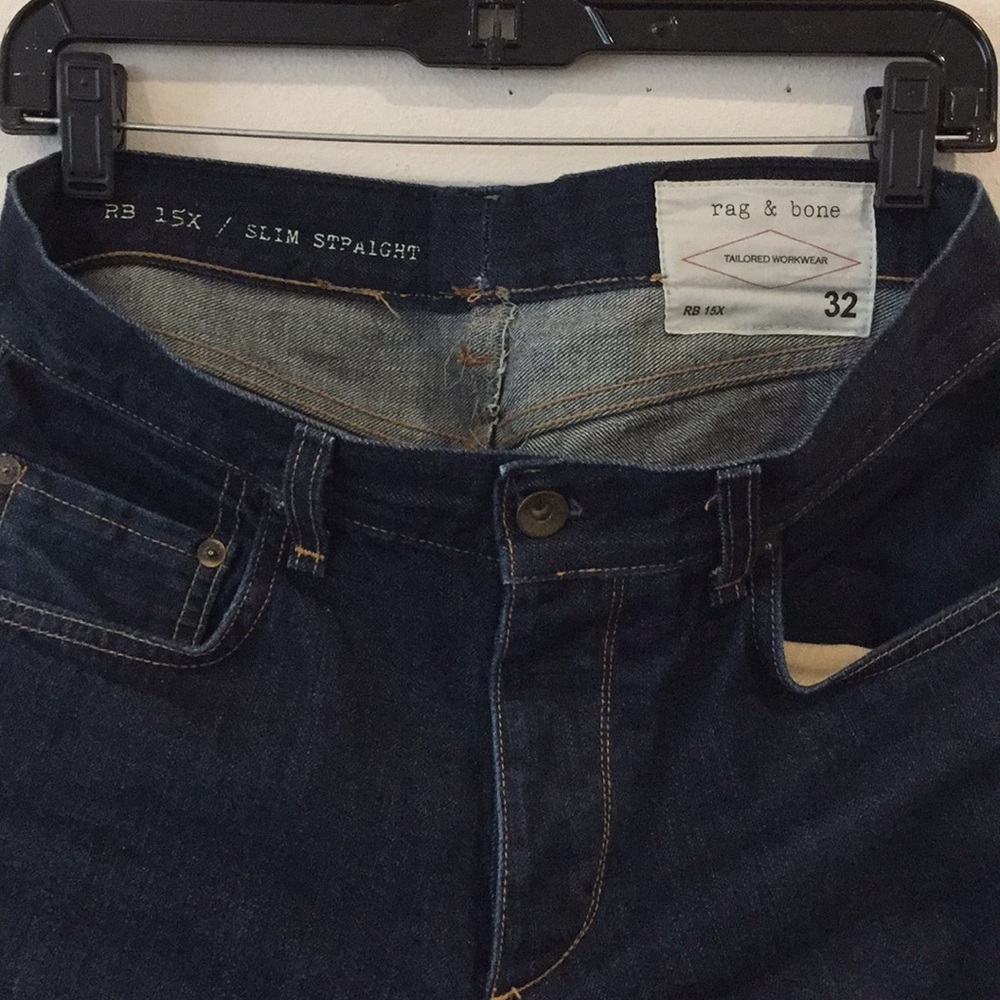 Rag & Bone Men’s Jeans 32 RB 15X Dark Wash